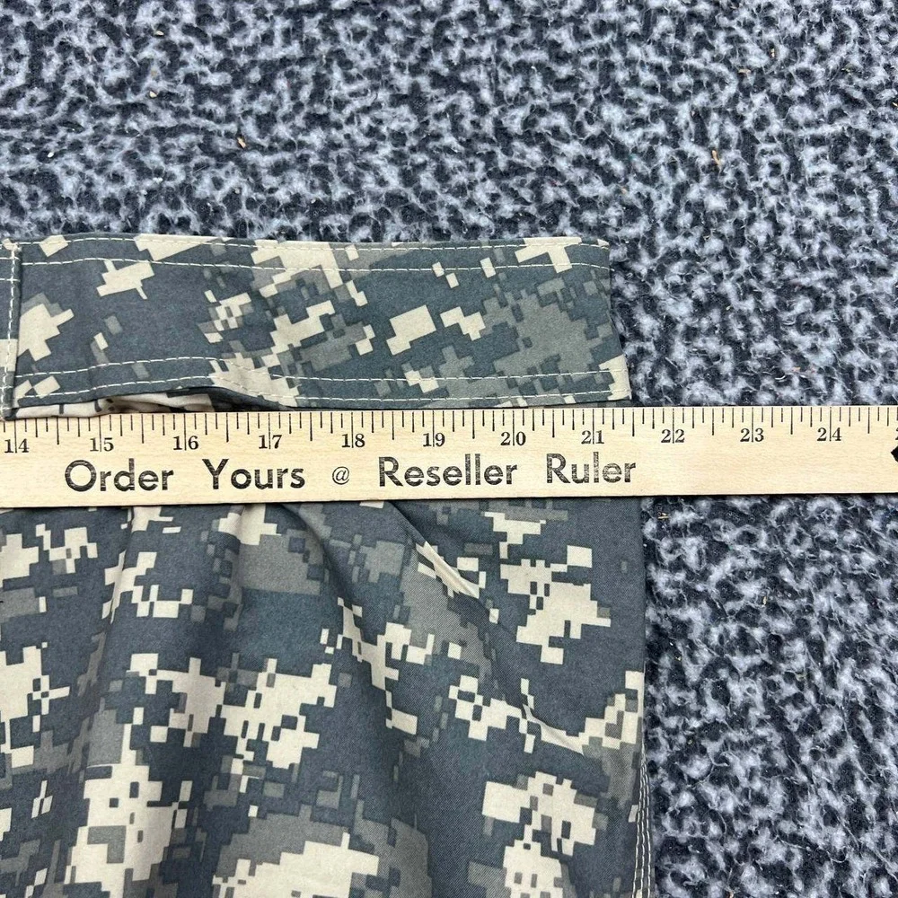 Wet Effect Board Shorts Men 40 Digital Camo Green Tan Swim Trunks